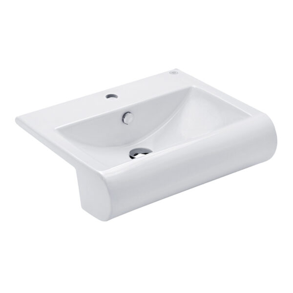 C02237 Riviera  Semi Recessed Basin (UC+)