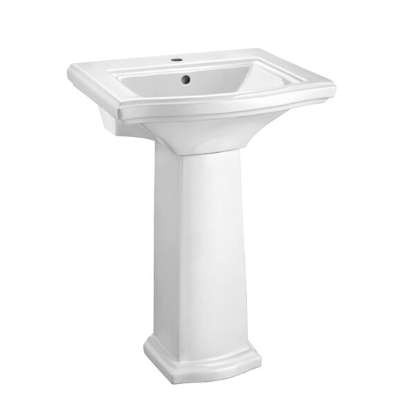 C02957/C4066 Classique Wall Hung Basin with Standing Pedestal