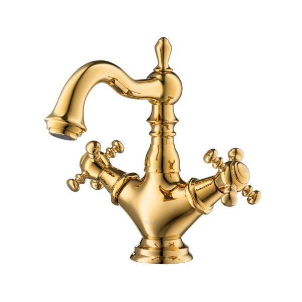 CT2220C18#GR Single Lever Basin Mixer Faucet With Pop-Up Waste