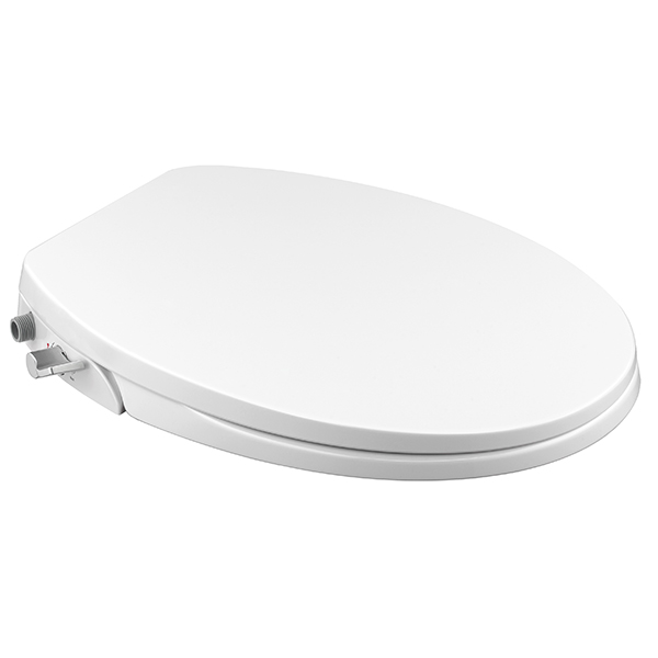 CVN92203 The Convenience The Non - Electronic Toilet Seat & Cover : Round Bowl