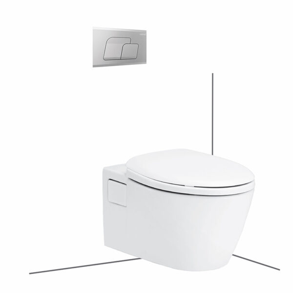 SC198817(F) Olix Wall hung concealed tank toilet (Front Flush) (P-Trap)